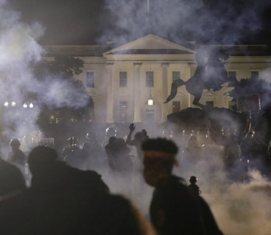 Así es el búnker de la Casa Blanca en el que se aloja Trump